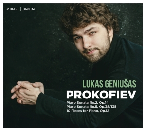 Lukas Geniusas - Prokofiev: Piano Sonatas No. 2 Op. 14 ryhmässä CD @ Bengans Skivbutik AB (3492846)