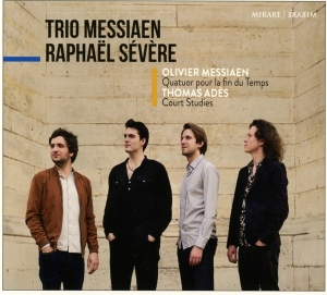 Messiaen - Quatuor Pour La Fin Du Temps/Court Studies ryhmässä CD @ Bengans Skivbutik AB (3492847)