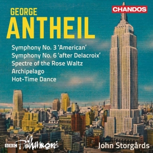 Antheil George - Symphonies Nos. 3 (American) & 6 (A ryhmässä CD @ Bengans Skivbutik AB (3494568)