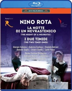 Rota Nino - La Notte Di Un Nevrastenico I Due ryhmässä Musiikki / Musiikki Blu-Ray / Klassiskt @ Bengans Skivbutik AB (3494740)