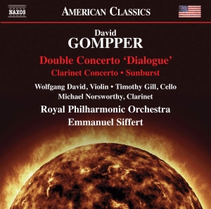 Gompper David - Double Concerto (Dialogue) Clarine ryhmässä CD @ Bengans Skivbutik AB (3494752)