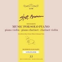 Brown Steven - Music For Solo Piano ryhmässä CD @ Bengans Skivbutik AB (3494921)