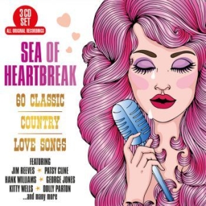 Various Artists - Sea Of Heartbreak:60 Classic Countr ryhmässä CD @ Bengans Skivbutik AB (3495419)