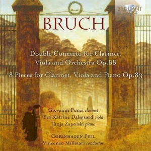 Bruch Max - Double Concerto For Clarinet, Viola ryhmässä CD @ Bengans Skivbutik AB (3496266)