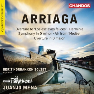 Arriaga Juan - Symphony Herminie Overtures ryhmässä Musiikki / SACD / Klassiskt @ Bengans Skivbutik AB (3509746)