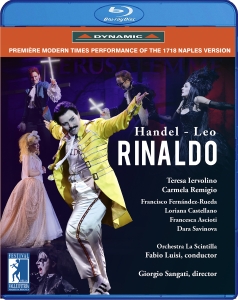 Handel G F - Rinaldo (Blu-Ray) ryhmässä Musiikki / Musiikki Blu-Ray / Klassiskt @ Bengans Skivbutik AB (3509815)