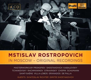 Various - Mstislav Rostropovich In Moscow - O ryhmässä CD @ Bengans Skivbutik AB (3532518)