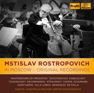 Various - Mstislav Rostropovich In Moscow - O ryhmässä CD @ Bengans Skivbutik AB (3532518)