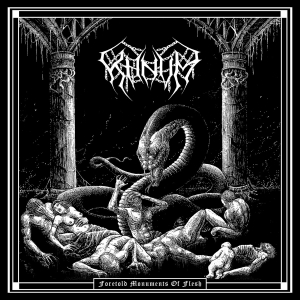 Khnvm - Foretold Monuments Of Flesh (Black ryhmässä VINYYLI @ Bengans Skivbutik AB (3544957)