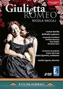 Vaccaj Nicola - Giulietta E Romeo (2 Dvd) ryhmässä DVD & BLU-RAY @ Bengans Skivbutik AB (3552152)