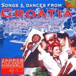 Zagreb Folk Dance Ensemble - Songs & Dances From Croatia ryhmässä CD @ Bengans Skivbutik AB (3557028)