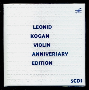 Various - Leonid Kogan. Anniversary Edition ( ryhmässä CD @ Bengans Skivbutik AB (3566092)