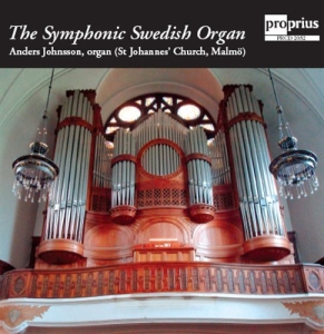 Johansson Anders - The Symphonic Swedish Organ ryhmässä CD @ Bengans Skivbutik AB (3566194)