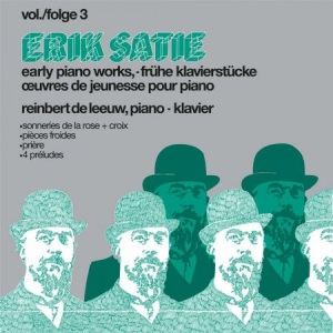 Satie E. - Early Pianoworks Vol.3 ryhmässä VINYYLI @ Bengans Skivbutik AB (3572050)