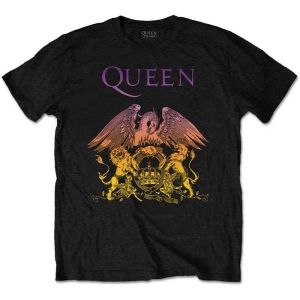 Queen - Gradient Crest Uni T-Shirt ryhmässä Minishops / Queen @ Bengans Skivbutik AB (3586117r)