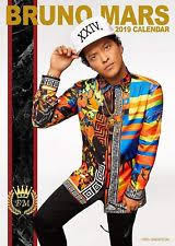 Bruno Mars - 2019 Calender ryhmässä Minishops / Bruno Mars @ Bengans Skivbutik AB (3586652)