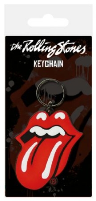 Rolling Stones - Rolling Stones (Tounge) Rubber Keychain ryhmässä Minishops / Rolling Stones @ Bengans Skivbutik AB (3587727)