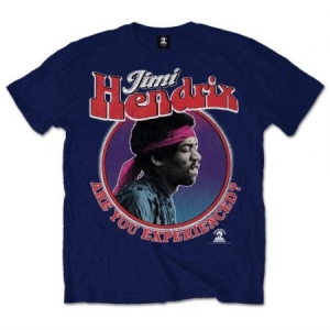 Jimi Hendrix - JIMI HENDRIX MEN'S TEE: ARE YOU EXPERIENCED? ryhmässä MERCH @ Bengans Skivbutik AB (3595860r)