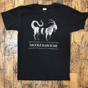 Nicole Sabouné -  T-Shirt Goat (SMALL) ryhmässä Labels / Drella @ Bengans Skivbutik AB (3596865)