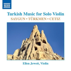 Cetiz Mahir Ahmet Saygun Adnan - Turkish Music For Solo Violin ryhmässä ME SUOSITTELEMME / Joululahjavinkki: CD @ Bengans Skivbutik AB (3599221)