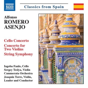 Romero Asenjo Alfonso - Cello Concerto Concerto For 2 Viol ryhmässä ME SUOSITTELEMME / Joululahjavinkki: CD @ Bengans Skivbutik AB (3599222)