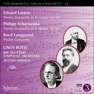 Lassen Eduard Scharwenka Philipp - Romantic Violin Concerto, Vol. 22 ryhmässä ME SUOSITTELEMME / Joululahjavinkki: CD @ Bengans Skivbutik AB (3602765)