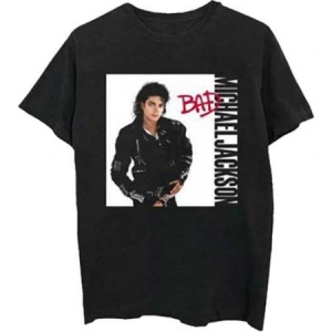 Michael Jackson - Bad Uni Bl T-Shirt ryhmässä Minishops / Michael Jackson @ Bengans Skivbutik AB (3621844r)