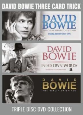 Bowie David - Three Card Trick (3 Dvd Documentary ryhmässä DVD & BLU-RAY @ Bengans Skivbutik AB (3624445)