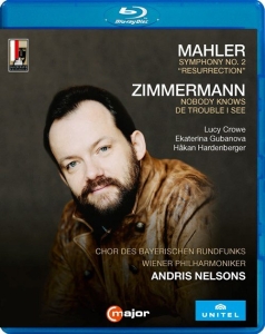 Mahler Gustav Zimmermann B A - Symphony No. 2 (Blu-Ray) ryhmässä Musiikki / Musiikki Blu-Ray / Klassiskt @ Bengans Skivbutik AB (3633505)