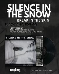 Silence In The Snow - Break In The Skin (Black Vinyl) ryhmässä VINYYLI @ Bengans Skivbutik AB (3637348)