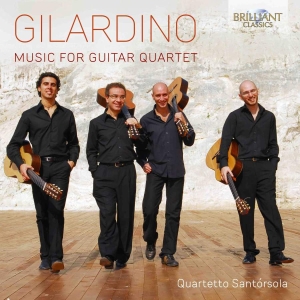 Gilardino Angelo - Music For Guitar Quartet ryhmässä CD @ Bengans Skivbutik AB (3637463)