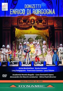 Donizetti Gaetano - Enrico Di Borgogna (Dvd) ryhmässä DVD & BLU-RAY @ Bengans Skivbutik AB (3637468)