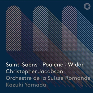 Saint-Saëns Camille Poulenc Fran - Saint-Saëns, Poulenc, Widor ryhmässä Musiikki / SACD / Klassiskt @ Bengans Skivbutik AB (3637869)