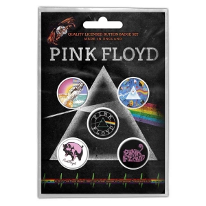 Pink Floyd - Prism Button Badge Pack ryhmässä Minishops / Pink Floyd @ Bengans Skivbutik AB (3640996)