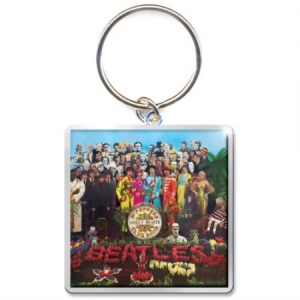 The beatles - THE BEATLES STANDARD KEYCHAIN: SGT PEPPER ALBUM ryhmässä Minishops / Beatles @ Bengans Skivbutik AB (3641000)