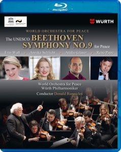 Beethoven Ludwig Van - The Unesco Beethoven Symphony No. 9 ryhmässä Musiikki / Musiikki Blu-Ray / Klassiskt @ Bengans Skivbutik AB (3642905)