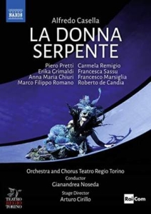 Casella Alfredo - La Donna Serpente (Blu-Ray) ryhmässä Musiikki / Musiikki Blu-Ray / Klassiskt @ Bengans Skivbutik AB (3645514)