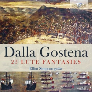 Dalla Gostena G B - 25 Lute Fantasies ryhmässä CD @ Bengans Skivbutik AB (3645560)