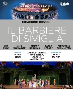 Rossini Gioacchino - Il Barbiere Di Siviglia (Blu-Ray) ryhmässä Musiikki / Musiikki Blu-Ray / Klassiskt @ Bengans Skivbutik AB (3645579)