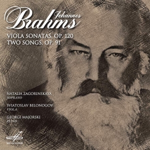 Brahms Johannes - Viola Sonatas & Two Songs ryhmässä CD @ Bengans Skivbutik AB (3650813)