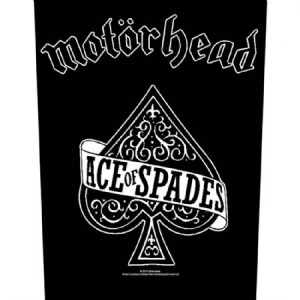 Motorhead - Ace Of Spades -Back Patch: ryhmässä Minishops / Motörhead @ Bengans Skivbutik AB (3655627)