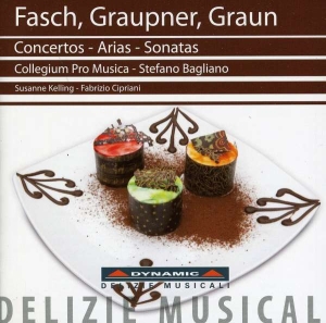 Fasch / Grupner / Graun - Concertos - Arias - Sonatas ryhmässä CD @ Bengans Skivbutik AB (3658285)