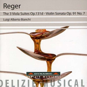 Reger - Viola Suites ryhmässä ME SUOSITTELEMME / Joululahjavinkki: CD @ Bengans Skivbutik AB (3659442)