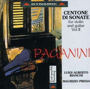 Paganini - Centone Di Sonate For Violin And Gu ryhmässä CD @ Bengans Skivbutik AB (3659700)