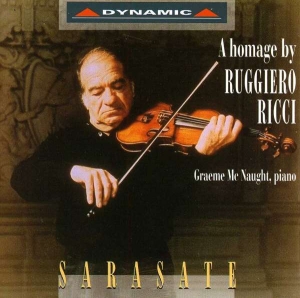 Sarasate - A Homage By Ruggiero Ricci ryhmässä ME SUOSITTELEMME / Joululahjavinkki: CD @ Bengans Skivbutik AB (3659701)