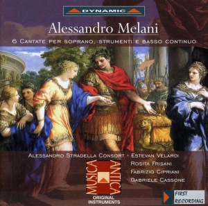 Melani - Cantatas For Soprano ryhmässä CD @ Bengans Skivbutik AB (3659706)