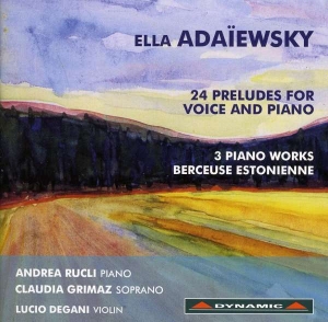 Adaiewsky - 24 Preludes For Voice And Piano ryhmässä ME SUOSITTELEMME / Joululahjavinkki: CD @ Bengans Skivbutik AB (3659722)