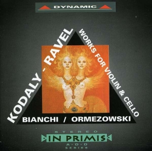 Kodaly / Ravel - Works For Violin And Cello ryhmässä ME SUOSITTELEMME / Joululahjavinkki: CD @ Bengans Skivbutik AB (3659729)