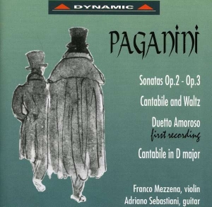 Paganini - Sonatas For Violin And Guitar ryhmässä CD @ Bengans Skivbutik AB (3661522)