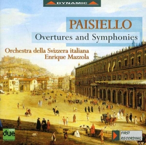 Paisiello - Overtures And Symphonies ryhmässä CD @ Bengans Skivbutik AB (3661541)